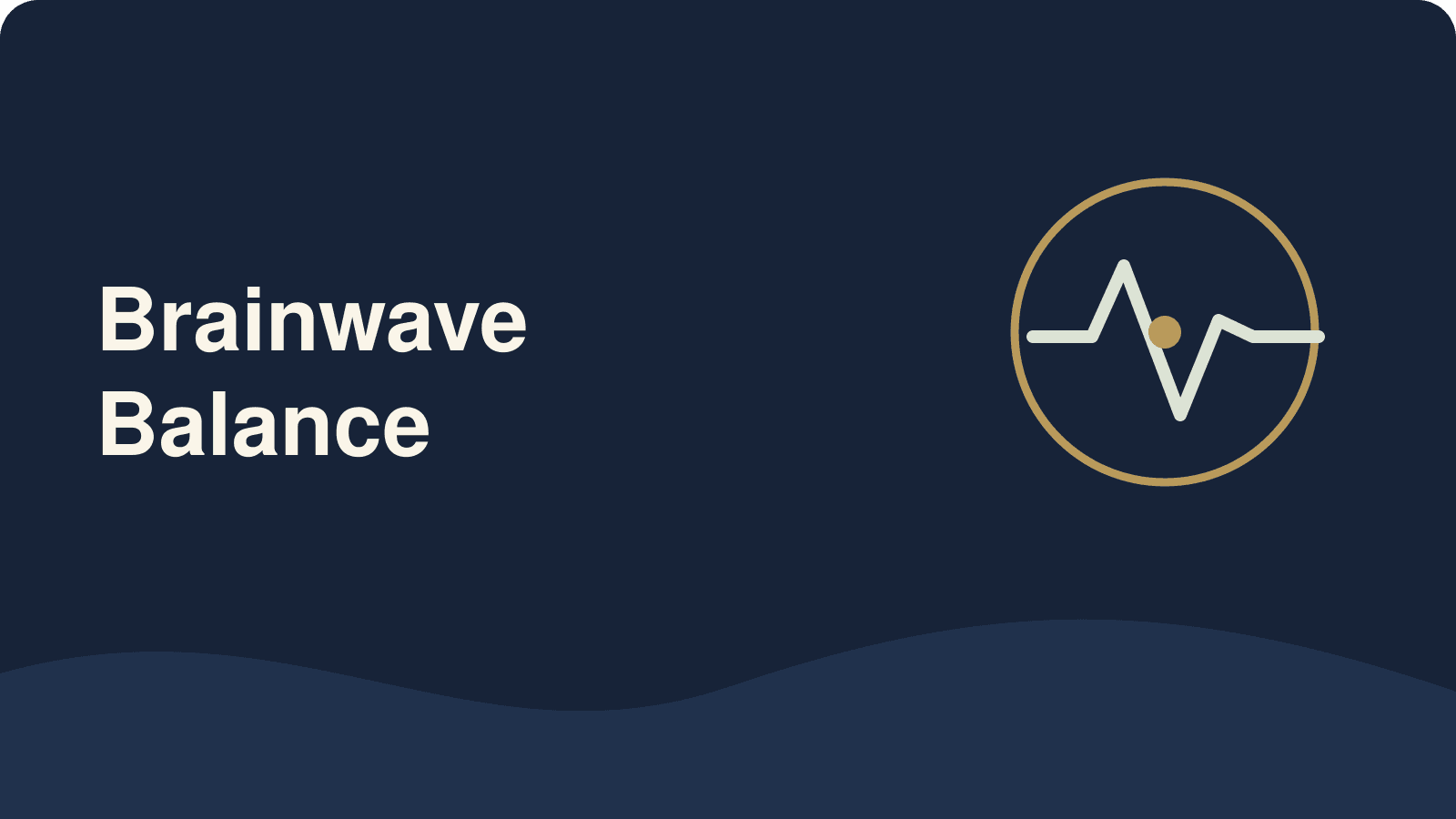 Brainwave Balancen esimerkkiraportin kansi